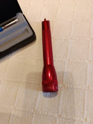 Linterna Mini Maglite Profesional Roja
