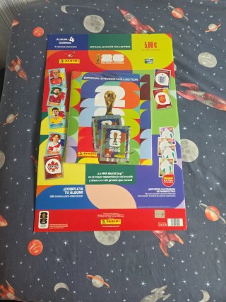 Álbum Mundial 2026 + 4 Sobres Panini
