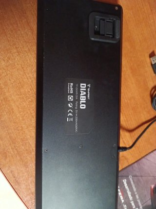 Teclado Gamer Mecánico Tempest Negro