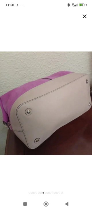 Bolso Piel Gloria Ortiz Buganvilla y beige