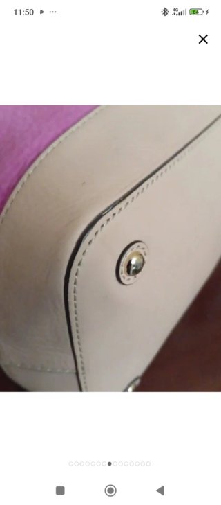 Bolso Piel Gloria Ortiz Buganvilla y beige