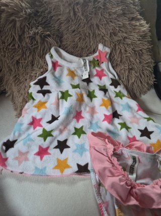 Conjunto playa bebé estrellas 3-6 meses