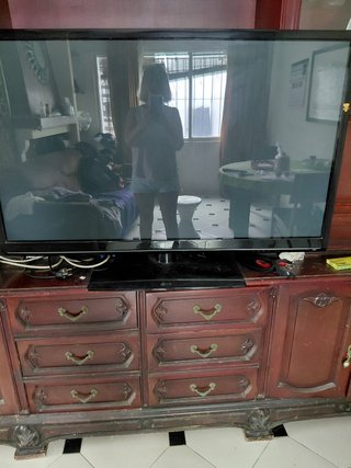 Televisión Plasma LG Negra