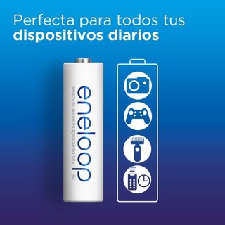 7 Batterie Ricaricabili Panasonic Eneloop AA