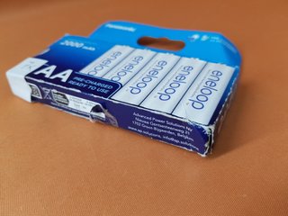 7 Batterie Ricaricabili Panasonic Eneloop AA