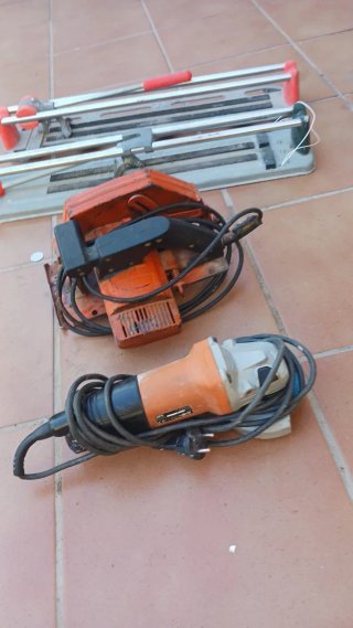 Cortadoras de azulejos manual radial y sierra mano