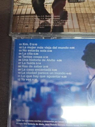 CD Ismael Serrano - La Memoria de los Peces