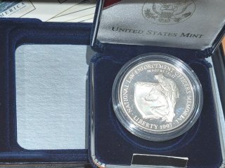 Moneda Conmemorativa EEUU National Law Enforcement