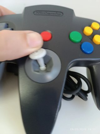 Mando Nintendo 64 Ed. Mario Kart. joystick Firme.