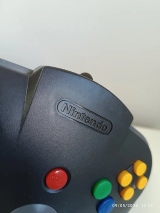Mando Nintendo 64 Ed. Mario Kart. joystick Firme.