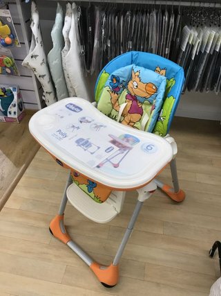 Trona Chicco Polly con funda estampada