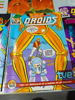 Lote revistas star comics tve