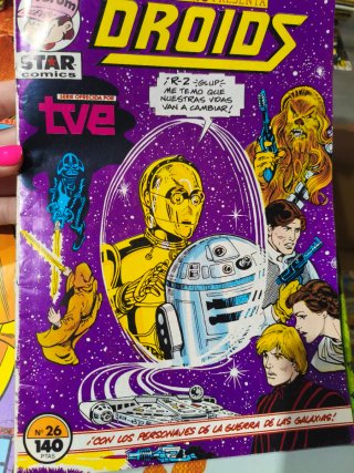 Lote revistas star comics tve