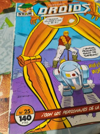 Lote revistas star comics tve