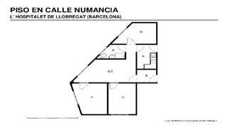 Piso en venta en Pubilla Cases en Hospitalet de Llobregat, L´