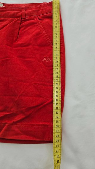 Burberry Shorts Mujer Vintage Bermuda Roja L 44 Hi