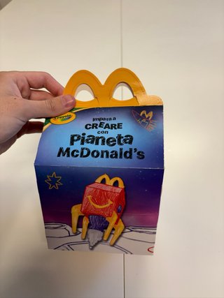 Set Creatività Happy Meal Spazio Crayola
