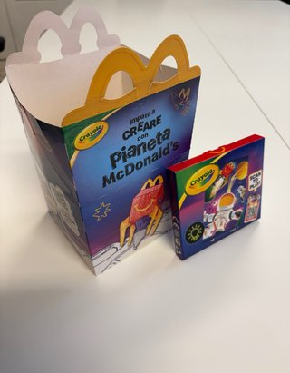 Set Creatività Happy Meal Spazio Crayola