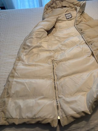 Plumífero sin mangas GOLD&GOOSE beige Talla M