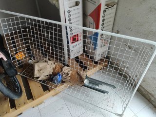 3 Cajones y 1 cesto Ikea Komplement.para armario