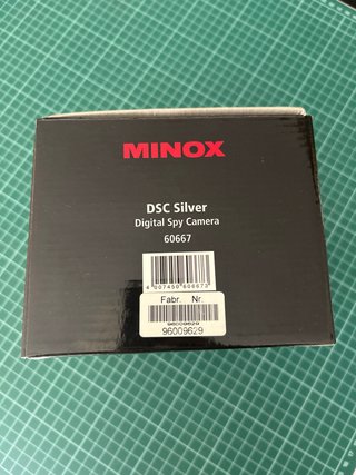 MINOX DSC Silver Cámara Espía Digital con Flash