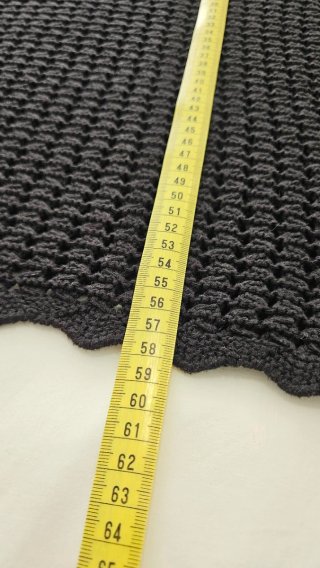 Jersey crochet GAP negro mujer XL