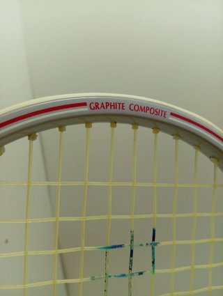 Raqueta Vintage 80s Antelop 90C Gris claro Grafito