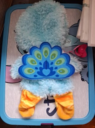 Disfraz Bebé Llorón Azul Peluche