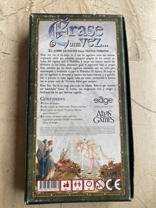 Juego de Cartas Érase una vez...