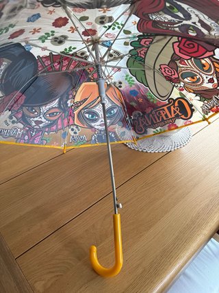 Paraguas infantil multicolor Catrina