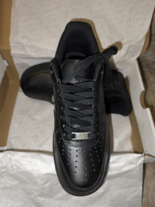 Zapatillas Nike Air Force 1 negras Unisex