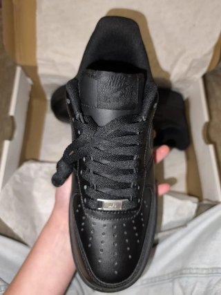 Zapatillas Nike Air Force 1 negras Unisex