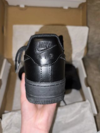 Zapatillas Nike Air Force 1 negras Unisex