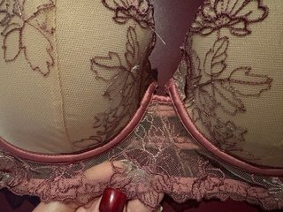 Sujetador Women's Secret Beige y Rosa