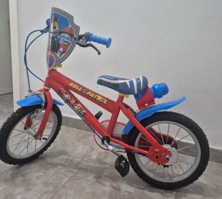 Bicicleta infantil Paw Patrol 14 pulgadas