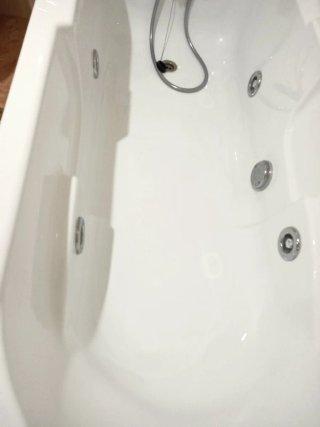 Bañera Hidromasaje Blanca
