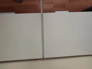 Mueble de salón blanco a estrenar