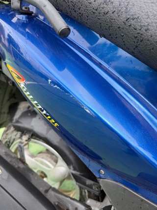 Kymco Agility 2013 Scooter Azul/Rojo