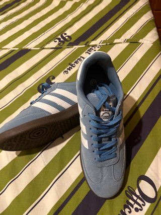 Zapatillas Adidas Azul y Blanco Talla 40/5