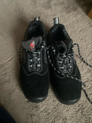 Zapatos de seguridad negros