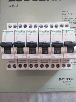 Schneider Electric DPN F C 6A Interruptores