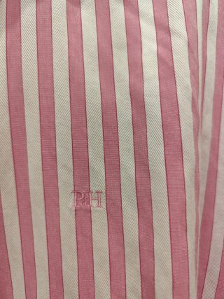 Camisa Pedro del Hierro Rayas Rosa Talla L
