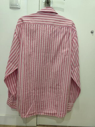 Camisa Pedro del Hierro Rayas Rosa Talla L