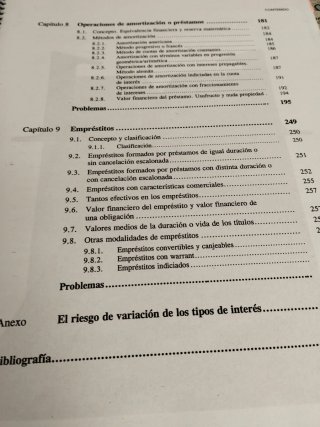 Matemáticas de las operaciones financieras
