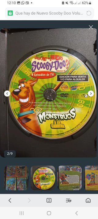 DVD Scooby Doo: Que hay de Nuevo reservado