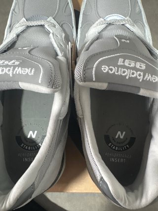 New Balance 991 Made in UK Gris
