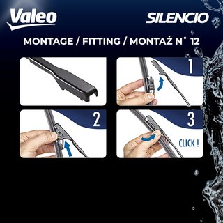VALEO escobillas limpiaparabrisas alto rendimiento