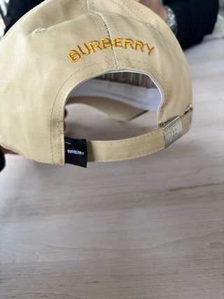 Gorra Burberry Beige Clásica Check