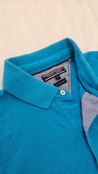 Polo Tommy Hilfiger Azul Talla M