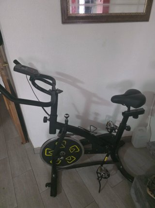 Bici Estática Negra